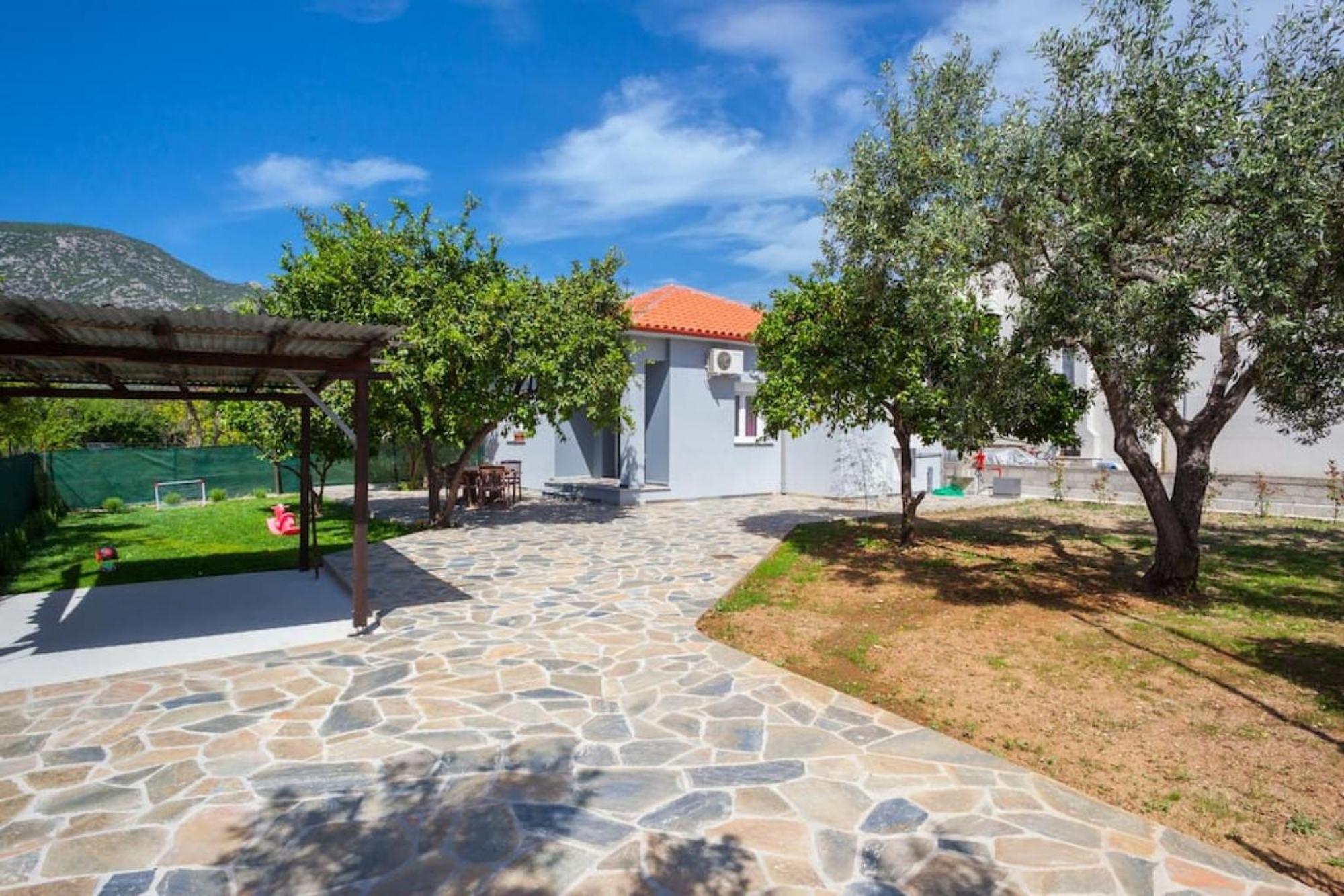 Aethra House In Agria Volou Villa Eksteriør bilde
